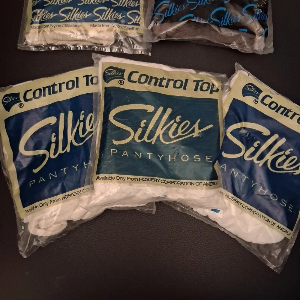 Hosiery Corporation Of America HCA Silkies Vintage Pantyhose M‎ Lot Of 6 NOS